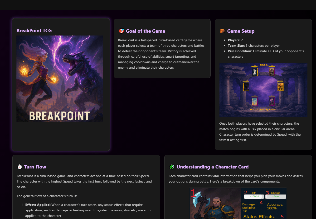 BreakPoint Website screenshot 1